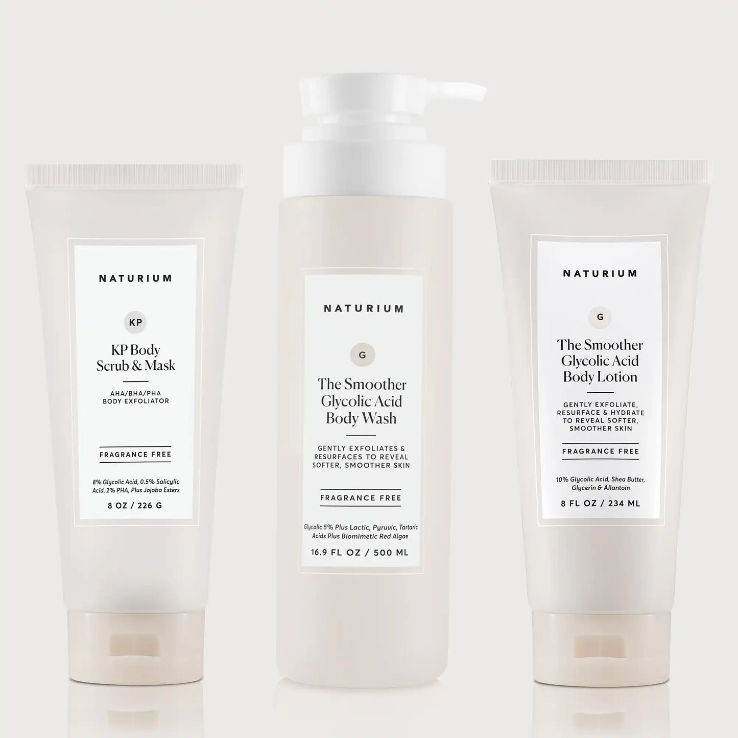 the-glycolic-acid-body-bundle-t4 NATR_KPScrub_SmootherBodyWash_SmootherLotion_Bundle_ecomm.webp